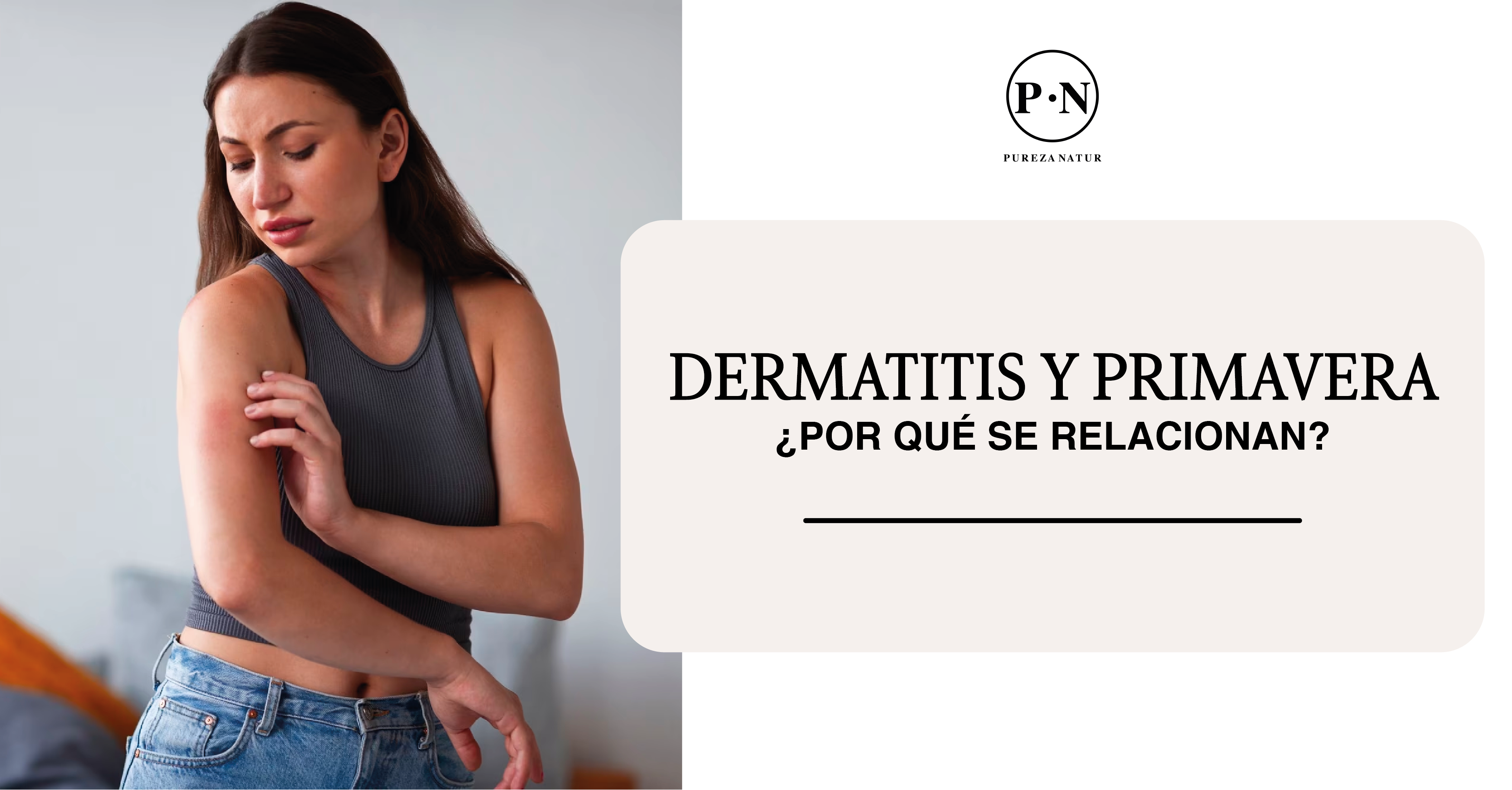 Dermatitis y primavera ¿Por qué se relacionan?