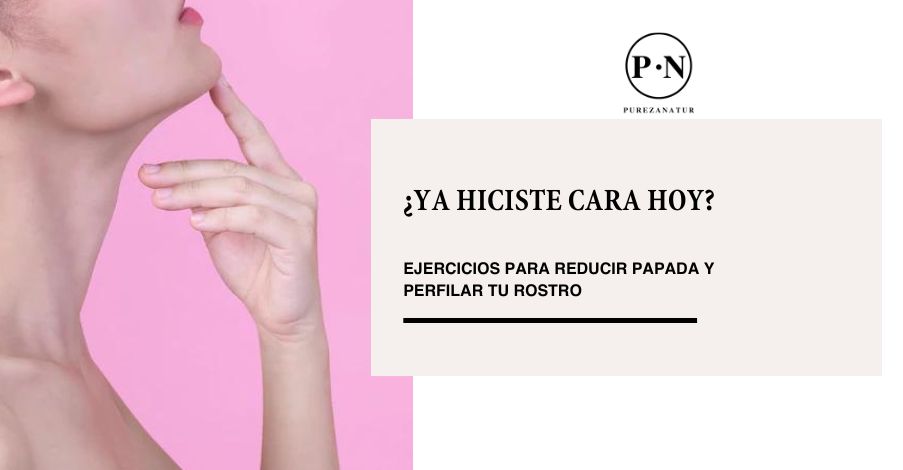 ¿Ya hiciste cara hoy? Ejercicio para reducir papada y perfilar tu rostro