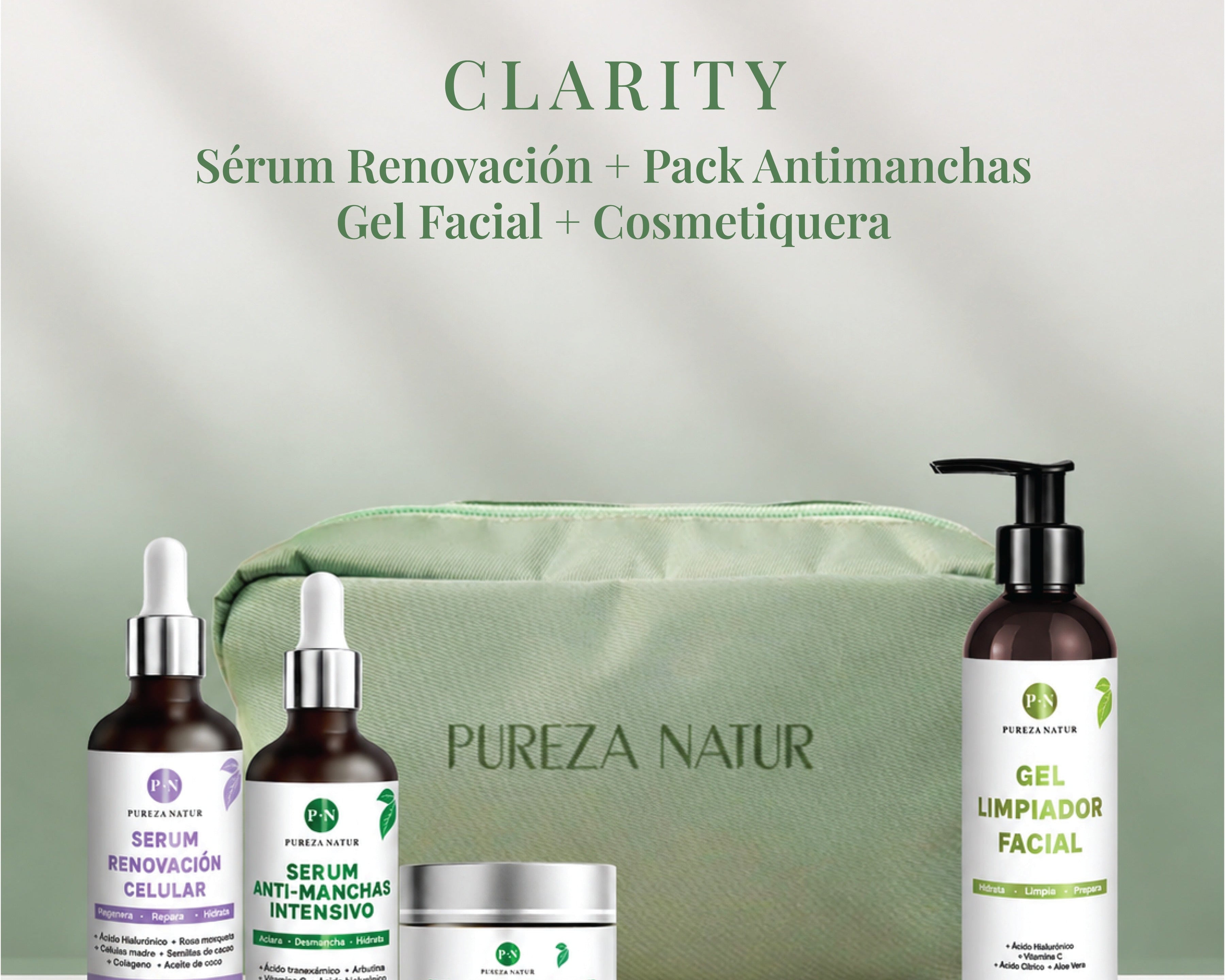 Kit Clarity — Rutina Antimanchas Completa