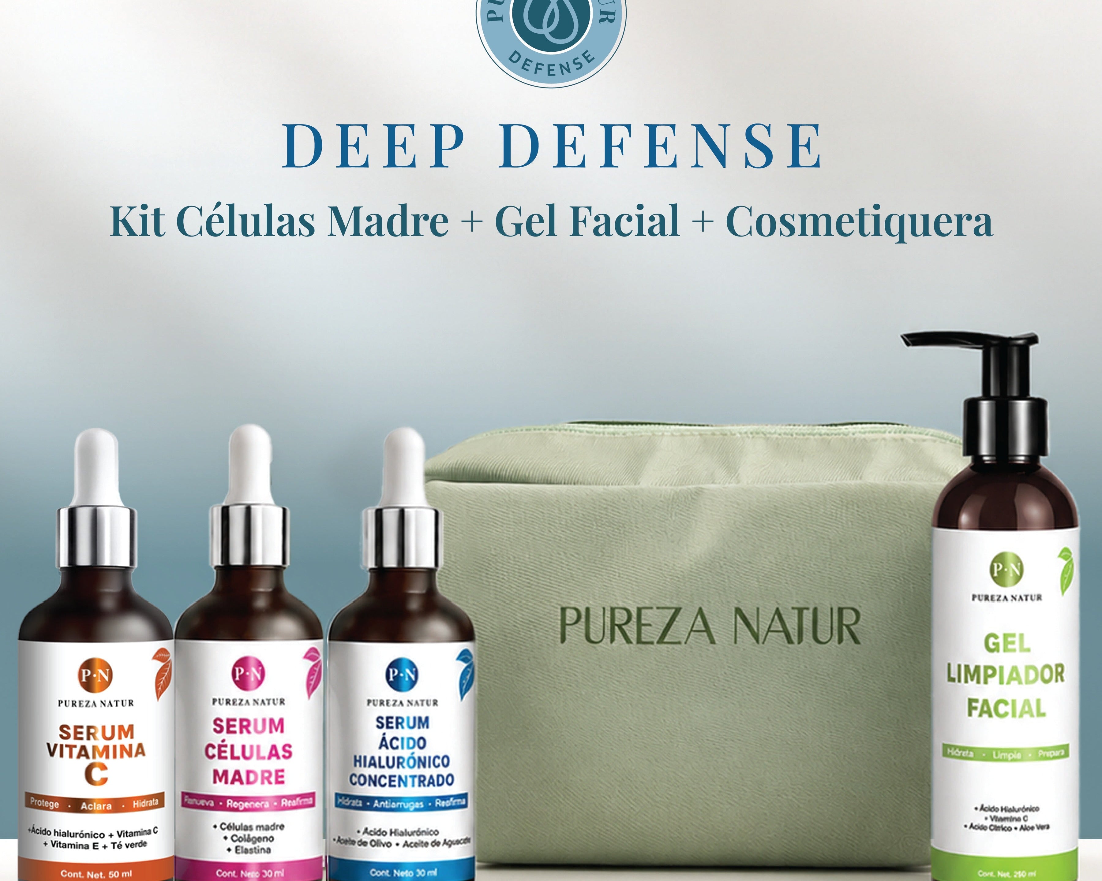 Kit Deep Defense — Células Madre + Limpieza