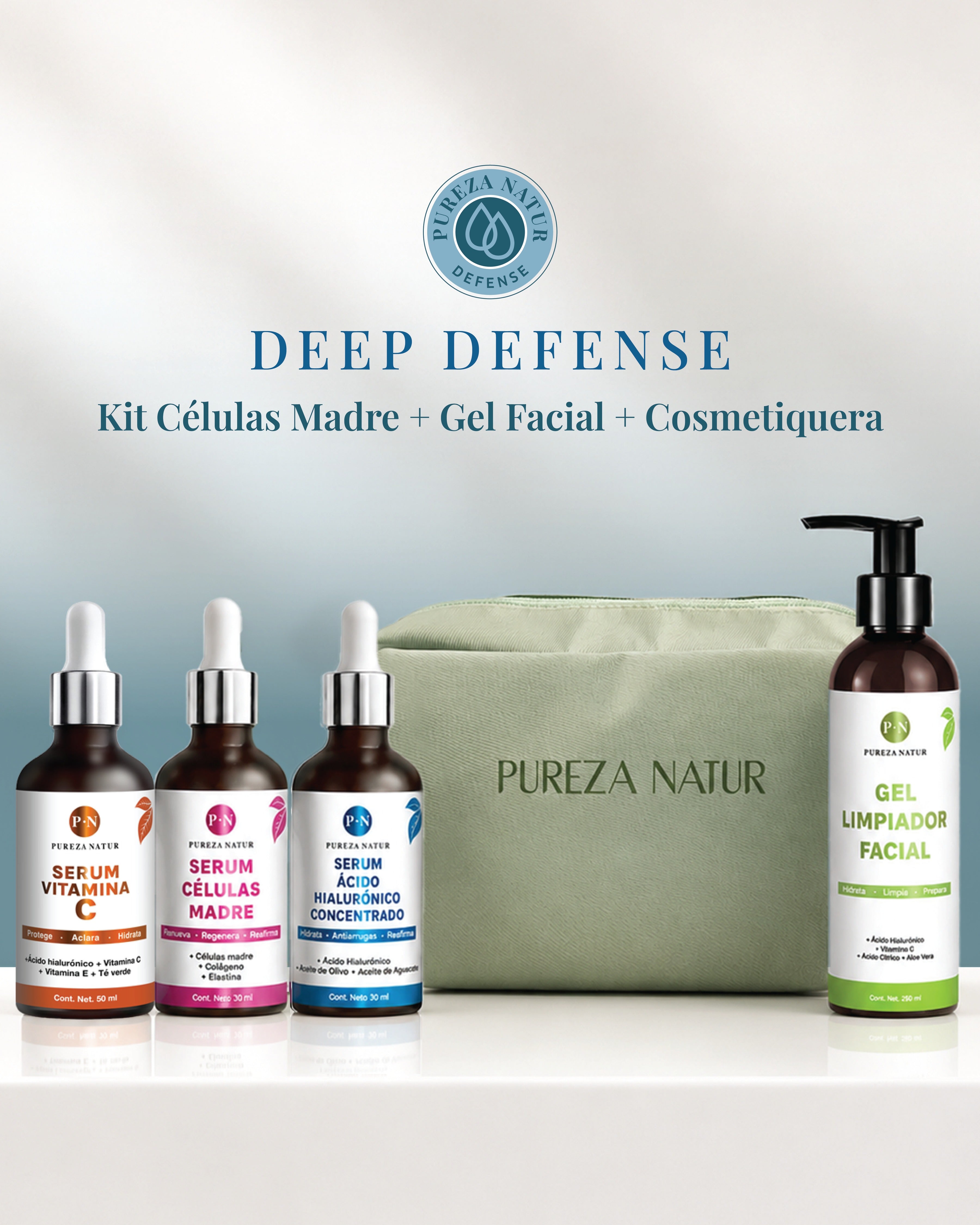 Kit Deep Defense — Células Madre + Limpieza